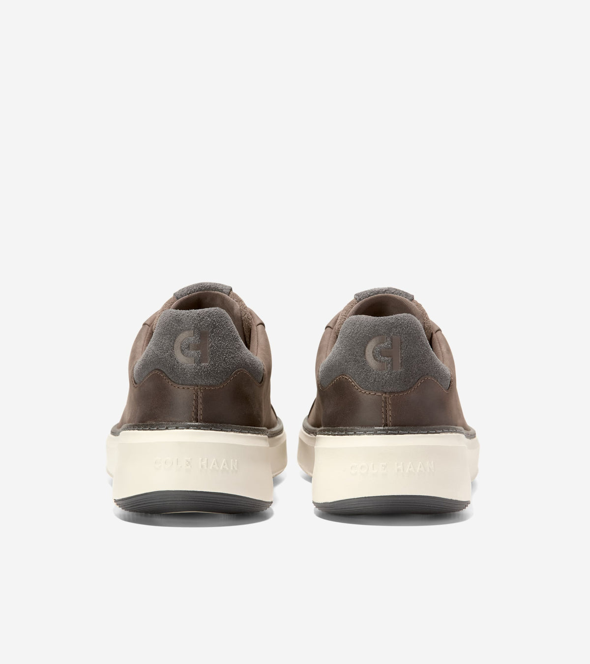 C42222:MOREL NUBUCK / GREY PINSTRIPE / IVORY