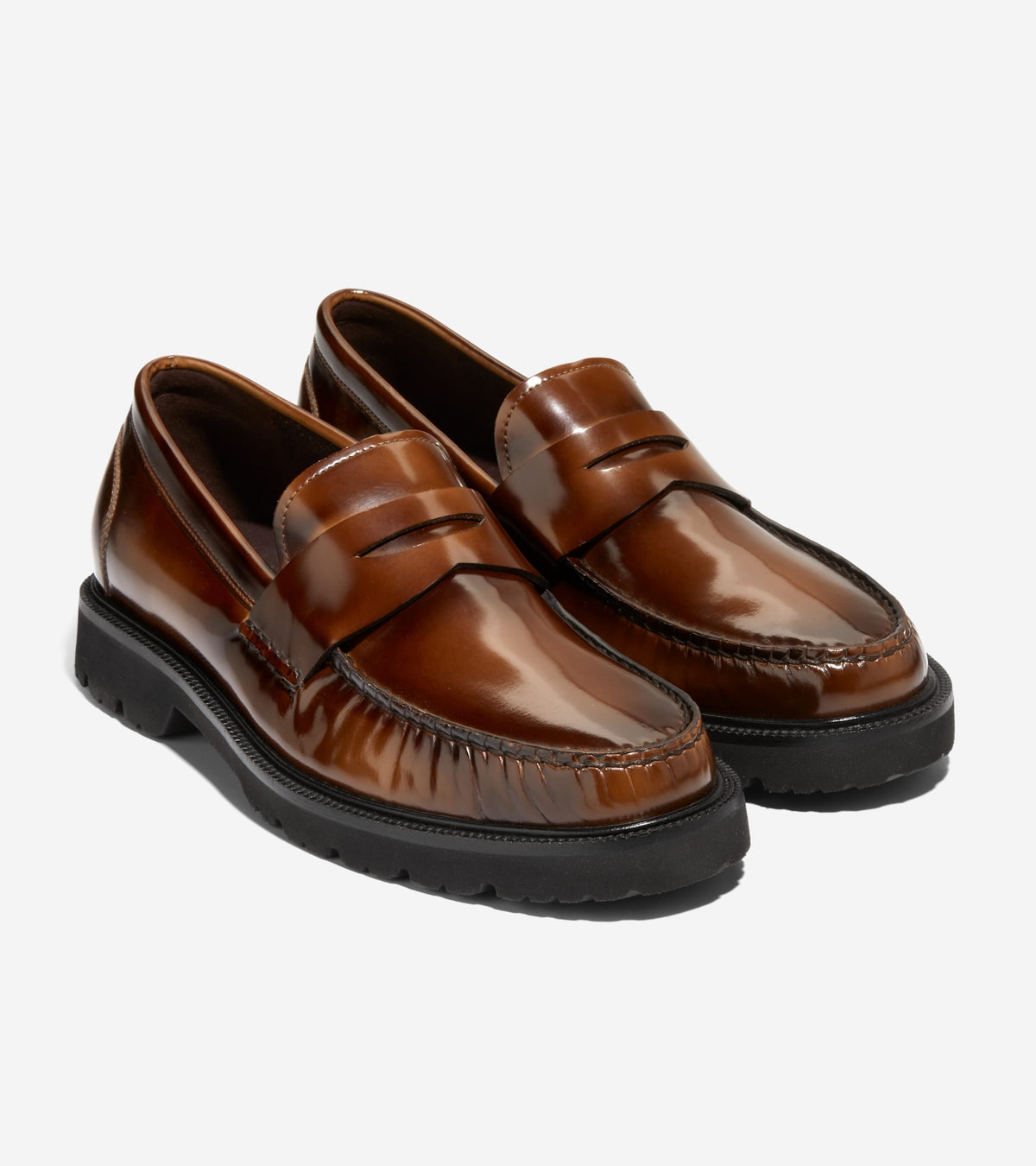 C38662:CH DARK CHOCOLATE / CH LIGHT AMBER BRUSHOFF / BLACK