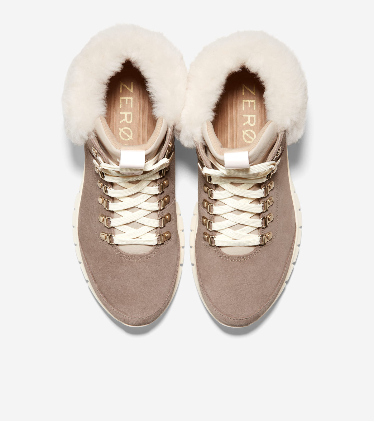 W29502:CH IRISH COFFEE/NATURAL SHEARLING/IVORY WP